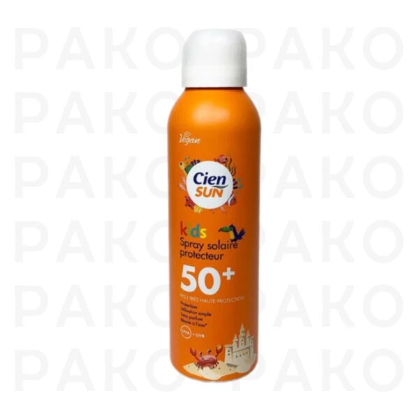 اسپري ضد آفتاب كودكان با +SPF 50 سي ان Cien