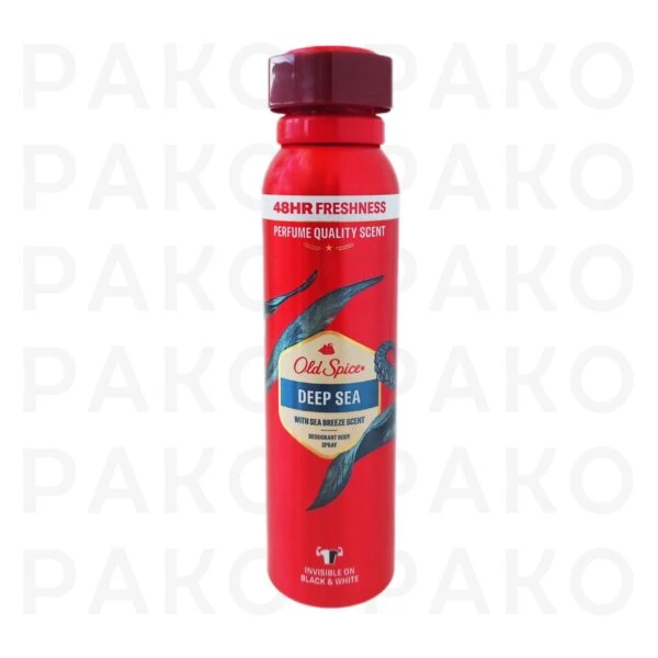 اسپري ضد تعريق بدن آقايان اولد اسپايس مدل DEEP SEA حجم 150 ميل old spice