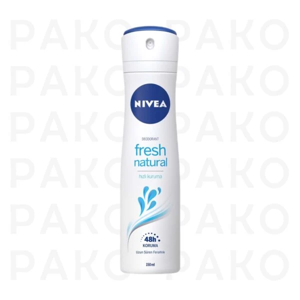 اسپري ضدتعریق زنانه فرش نچرال نيوآ fresh natural nivea