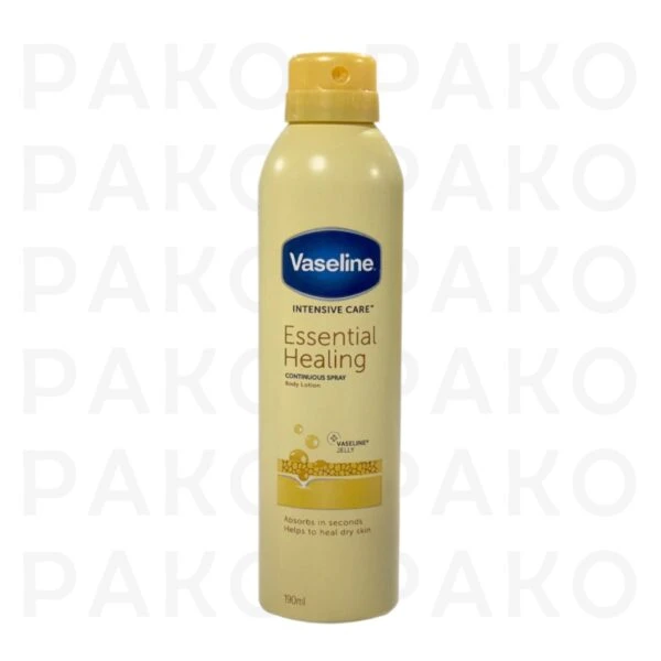 اسپري لوسيون بدن وازلين مدل Essential Healing حجم 190 ميل vaseline