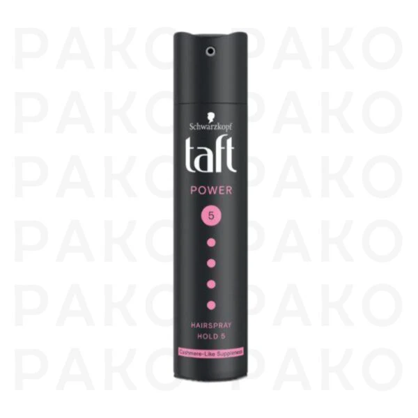 اسپري نگهدارنده مو تافت مدل پاور شماره 5 حجم 250 ميل taft