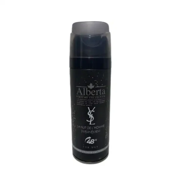 اسپری بدن Alberta (آلبرتا) با رایحه La Nuit de l'Homme -YVES SAINT LAURENT