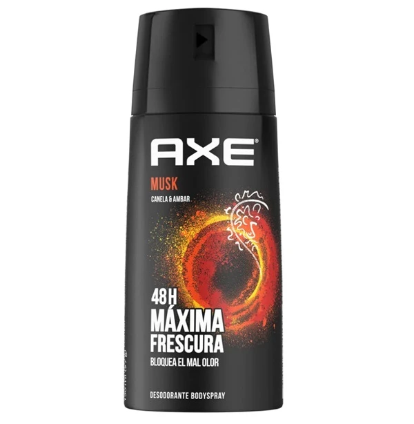 اسپری بدن آقایان آکس Axe مدل Musk حجم 150 میل اصل و اورجینال
