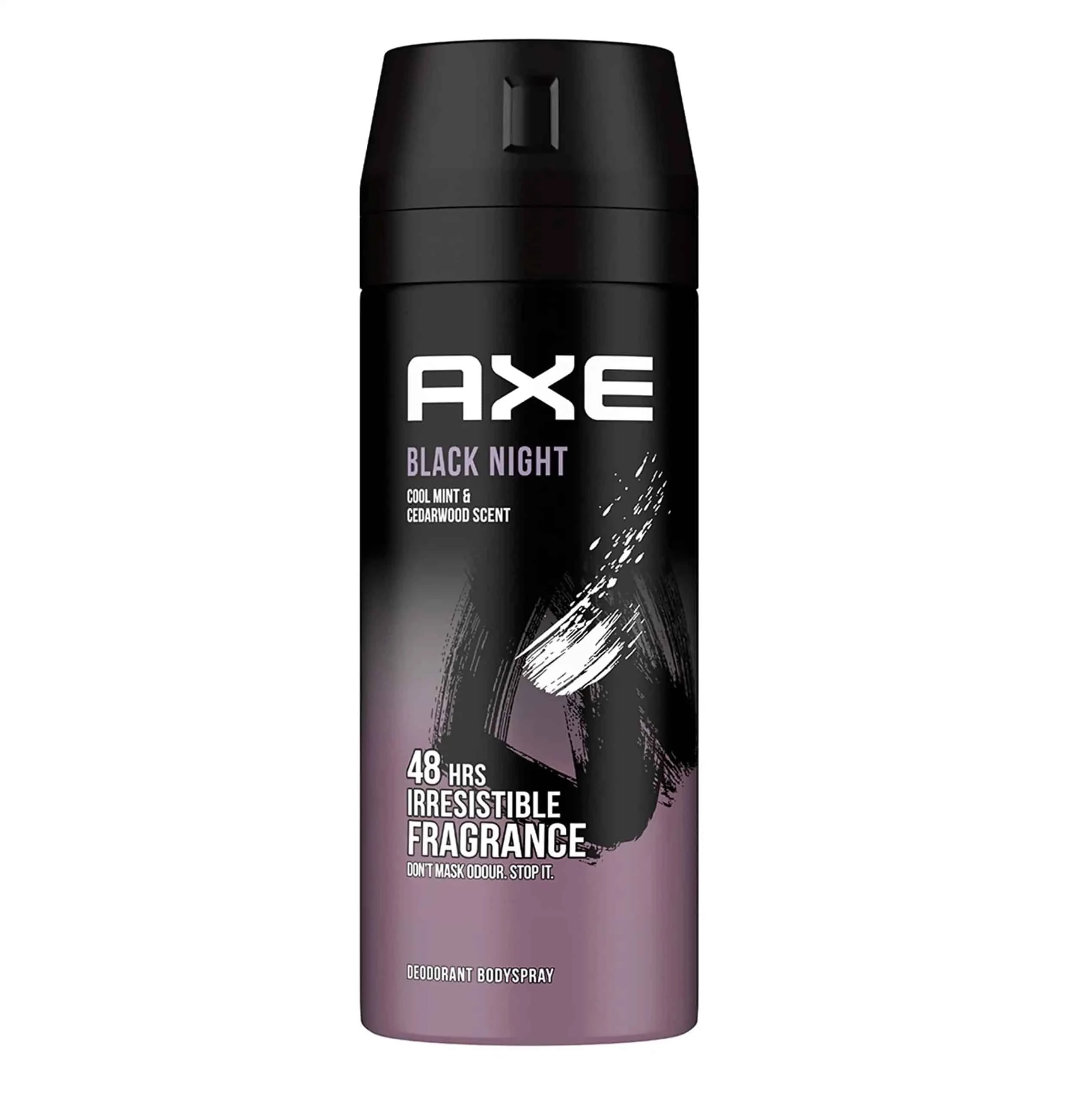 اسپری بدن آکس Axe مدل Black Night حجم 150 میل اصل و اورجینال