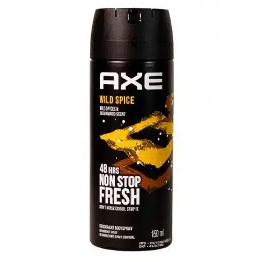 اسپری بدن آکس Axe مدل Wild Spice حجم 150 میل اصل و اورجینال
