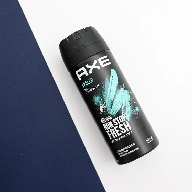 اسپری بدن اکس مردانه AXE APOLLO حجم 150میل کد ۹۱۲۵۸