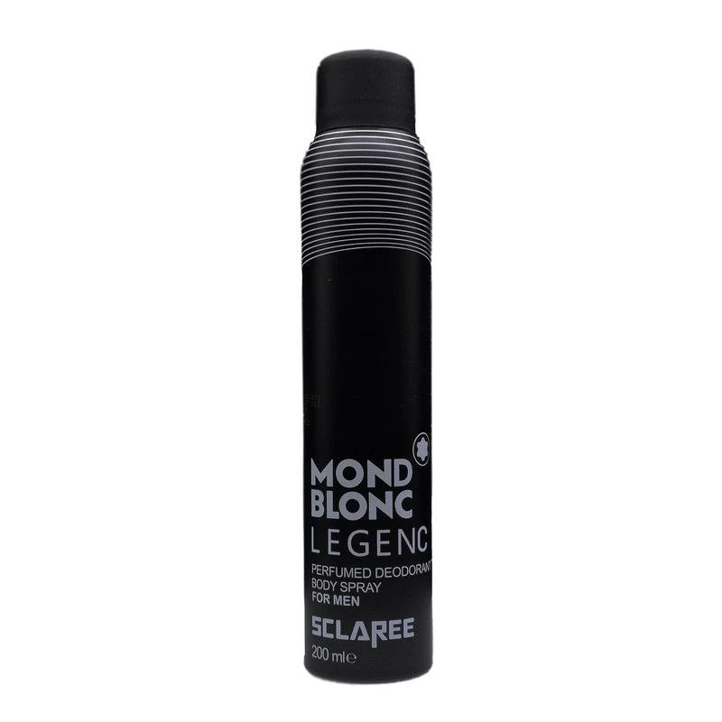 اسپری بدن مردانه اسکلاره مدل MONT BLANCK LEGEND – رایحه خنک، شیرین و شیک