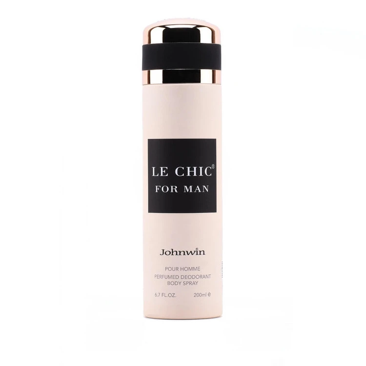 اسپری بدن مردانه جانوین مدل LE CHIC حجم 200 میلی لیتر