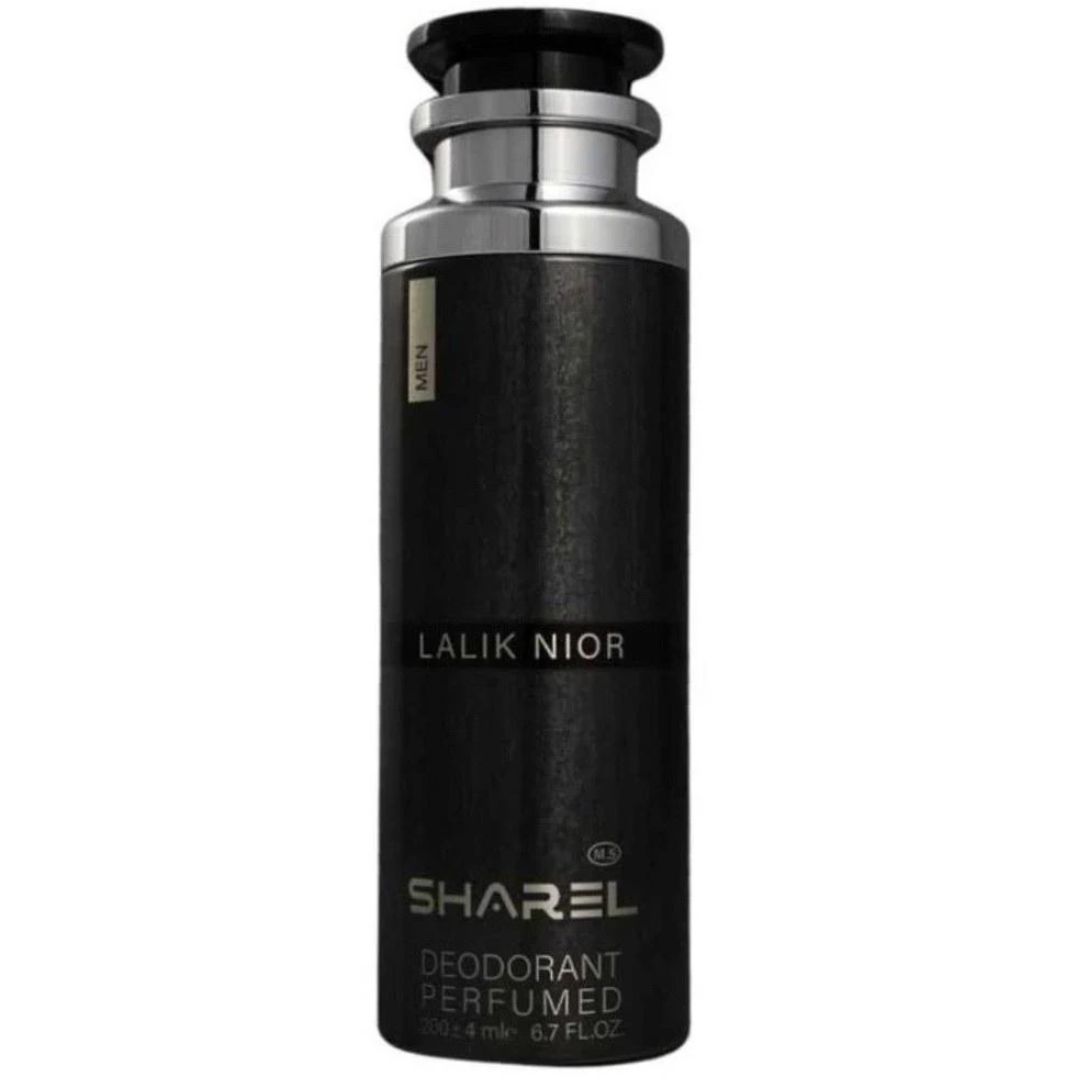 اسپری بدن مردانه شارل مدل لالیک نویر 200ml