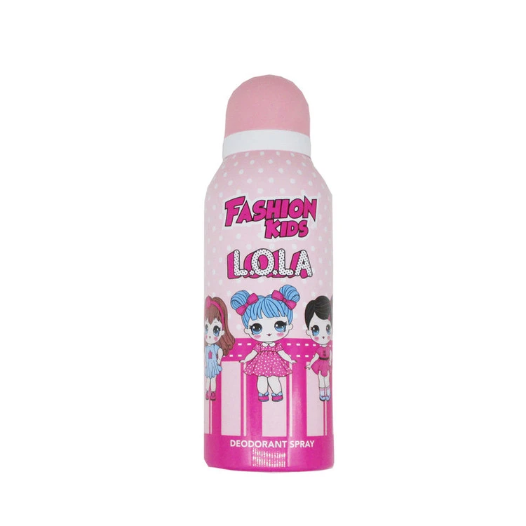 اسپری بدن کودک فشن کیدز مدل LOLA حجم 150 میلی لیتر
