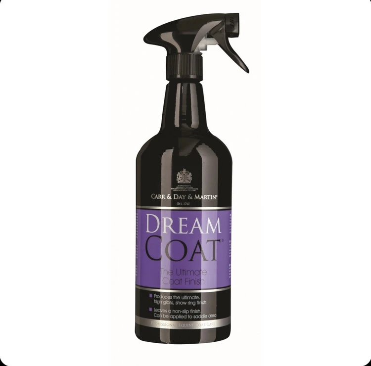 اسپری براق کننده بدن اسب Dream Coat | درخشش فوق‌العاده بدون چربی – 1 لیتری
