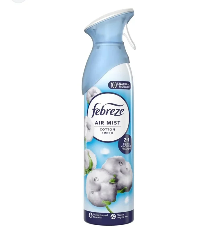 اسپری خشبو کننده هوا FEBREZE مدل COTTON FRESH