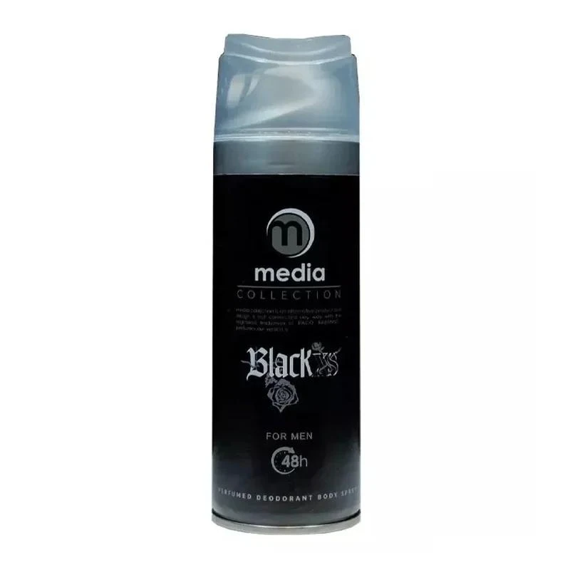 اسپری خوشبو کننده بدن 200 میل مدیا مدل بلک اکس BLACK EX
