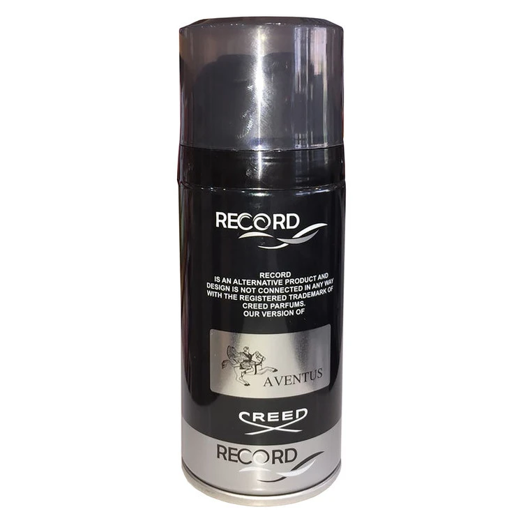 اسپری خوشبو کننده بدن رکورد مدل Creed Aventus حجم 150 میلی لیتر