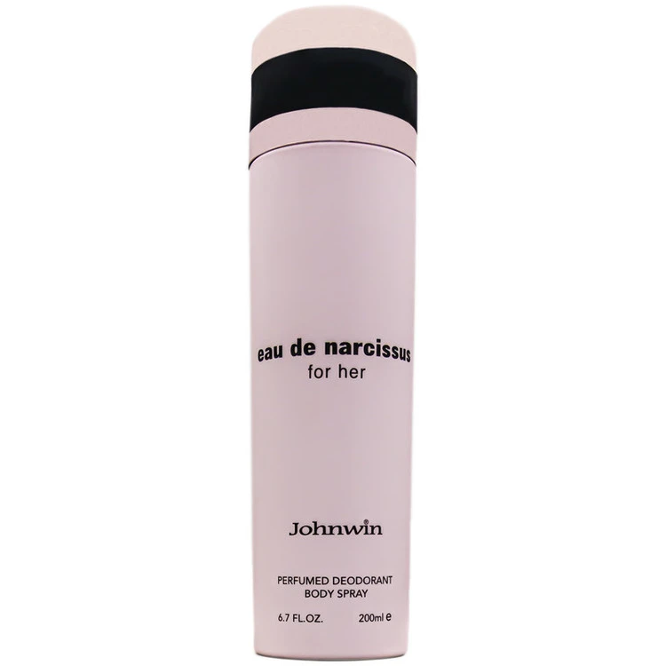 اسپری خوشبو کننده بدن زنانه جانوین مدل eau de narcissus حجم 200 میلی لیتر