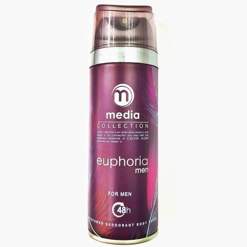 اسپری خوشبو کننده بدن مدیا مدل ایفوریا Euphoria