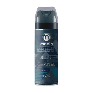 اسپری خوشبو کننده بدن مدیا مدل بلو شنل BLUE CHANEL