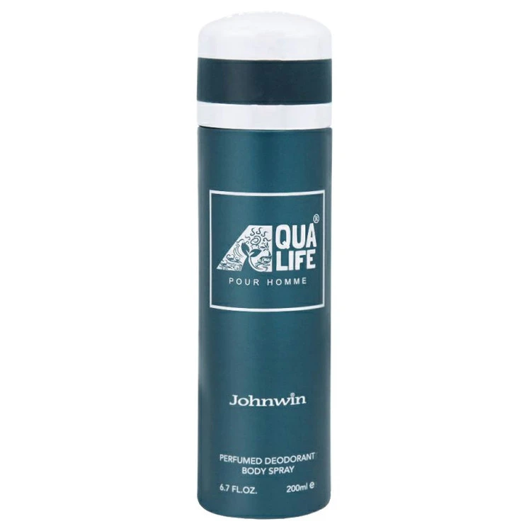 اسپری خوشبو کننده بدن مردانه جانوین مدل آکوا Aqua حجم 200 میلی لیتر