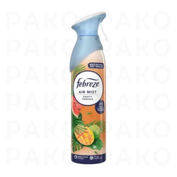 اسپری خوشبو کننده هوا فبرز febreze با رایحه میوه های استوایی حجم 185 میل