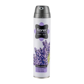 اسپری خوشبو کننده هوا فلورت سری کلاسیک مدل Dream Lavender حجم 300 میلی لیتر