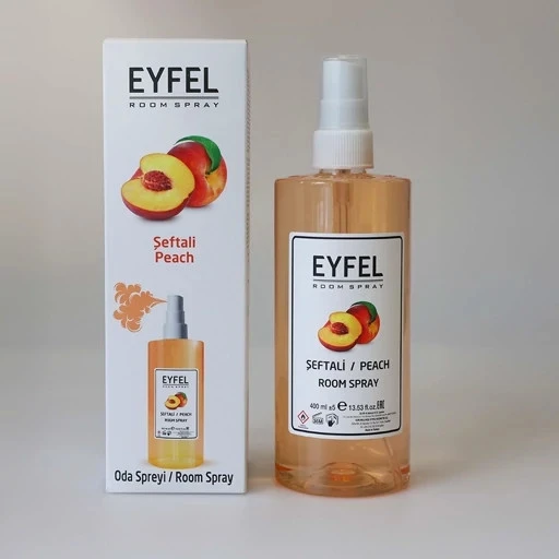 اسپری خوشبوکننده ایفل مدل هلو (َPeach) اصل ترکیه حجم 400 میلی لیتر