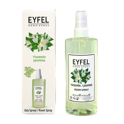 اسپری خوشبوکننده ایفل مدل گل یاس (َJasmine) اصل ترکیه حجم 400 میلی لیتر