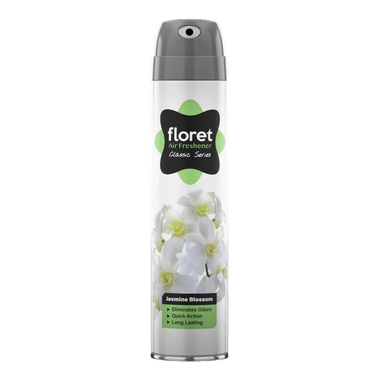 اسپری خوشبوکننده هوا فلورت سری کلاسیک 300 میلی لیتری Jasmin Blossom -یاس