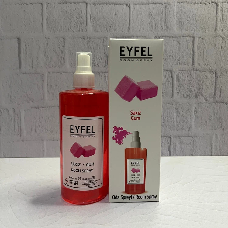 اسپری خوشبوکننده هوای ایفل (EYFEL) مدل آدامس حجم ۴۰۰ میلی‌لیتر - نسخه اصلی