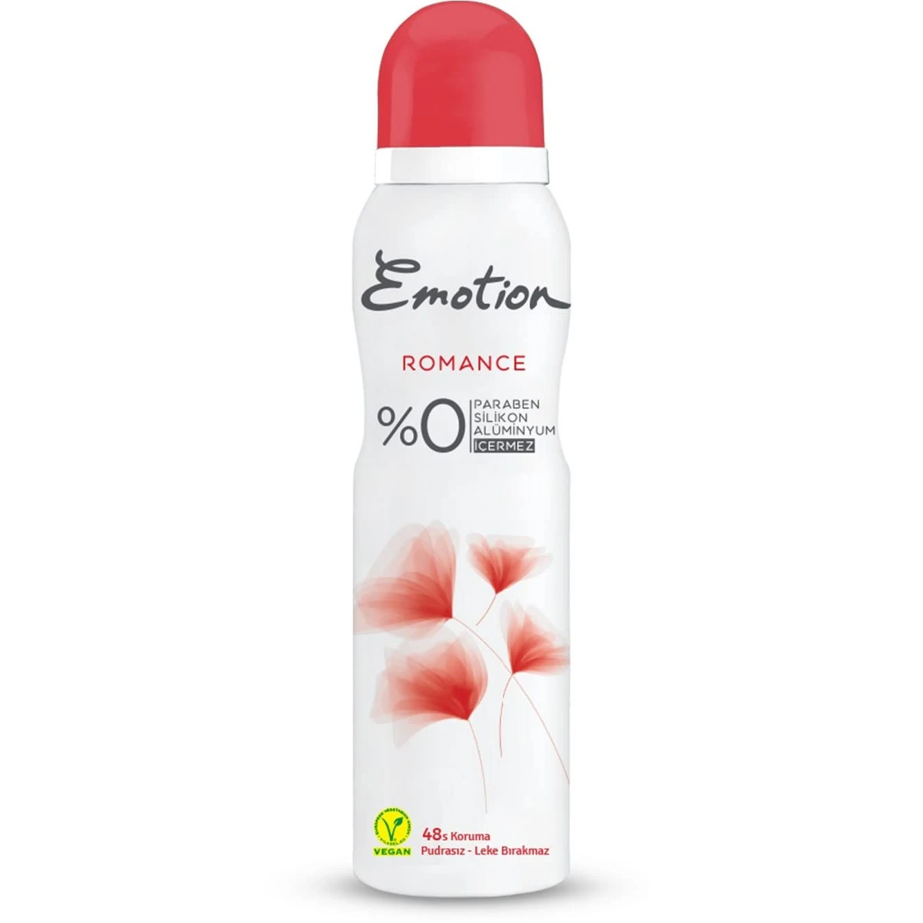 اسپری دئودورانت ایموشن Emotion زنانه 48 ساعته مدل Romance حجم 150 میل اصل و اورجینال