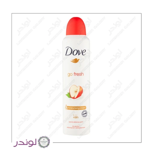 اسپری دئودورانت داو Dove زنانه مدل Go Fresh رایحه سیب ۲۵۰ میل
