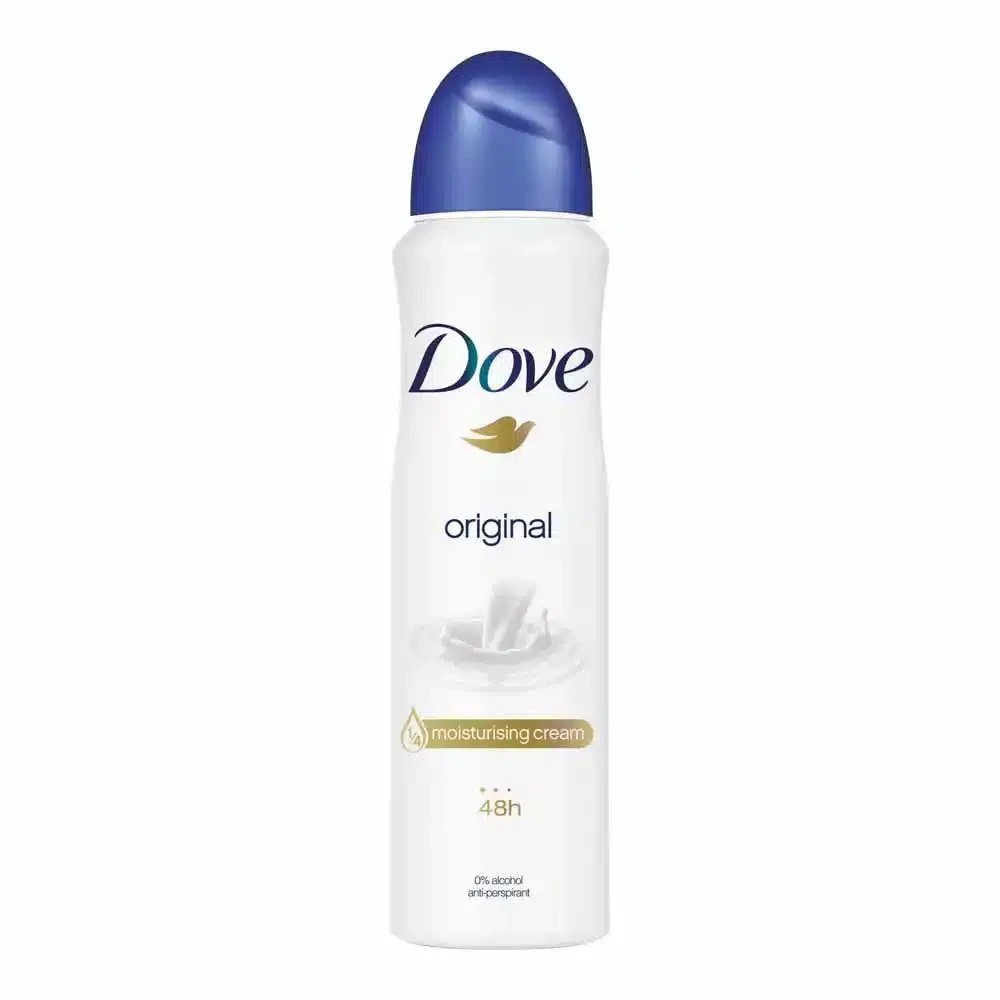 اسپری دئودورانت داو Dove زنانه مدل Original حجم 250 میل اصل و اورجینال