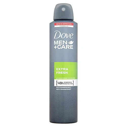 اسپری دئودورانت داو Dove مردانه مدل Extra Fresh حجم 250 میل اصل و اورجینال