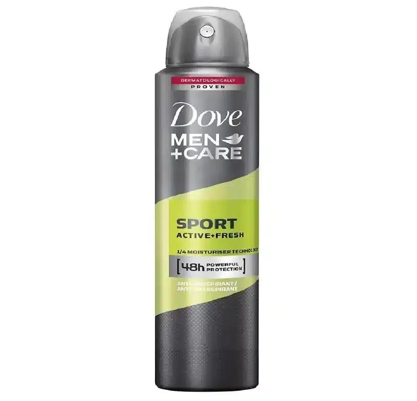 اسپری دئودورانت داو Dove مردانه مدل Sport Active Fresh حجم 250 میل اصل و اورجینال
