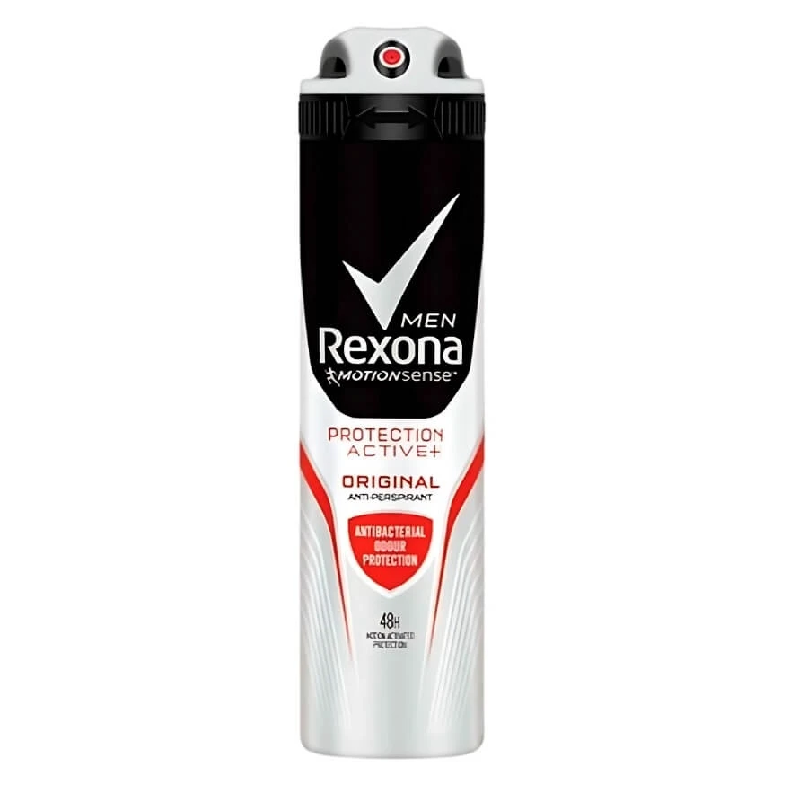 اسپری دئودورانت رکسونا Rexona مردانه 48 ساعته مدل Active Protection Original حجم 150 میل