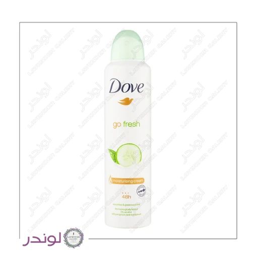 اسپری دئودورانت زنانه داو Dove رایحه خیار و چای سبز ۲۵۰ میل