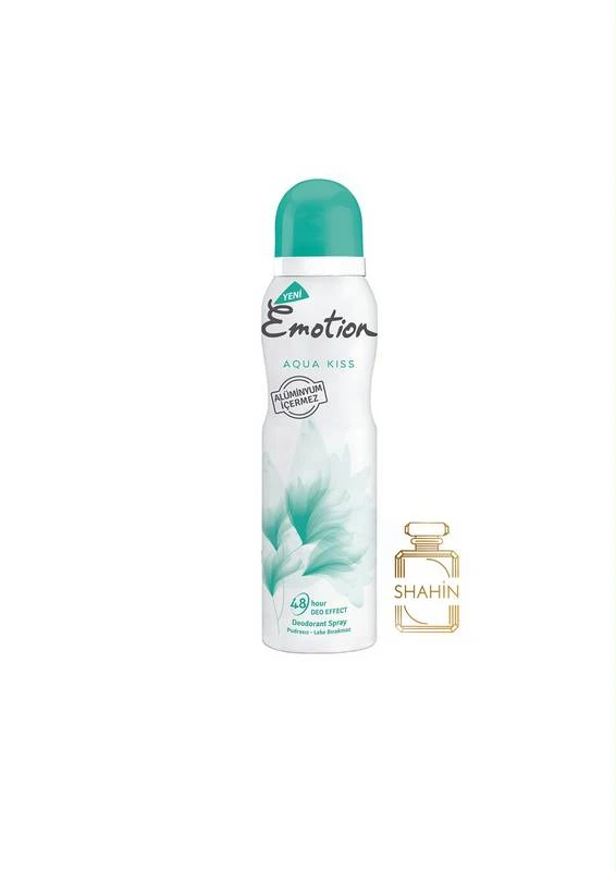 اسپری دئورانت زنانه آکوا کیس اموشن 150میل Emotion Aqua Kiss Deorant Spray
