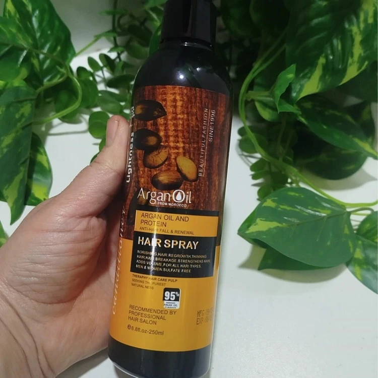 اسپری دو فاز مو روغن آرگان لایتنس اورجینال