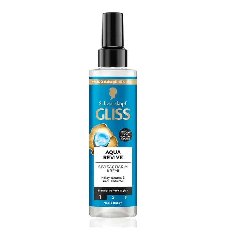 اسپری دو فاز مو گلیس مدل Aqua Revive (آبی)