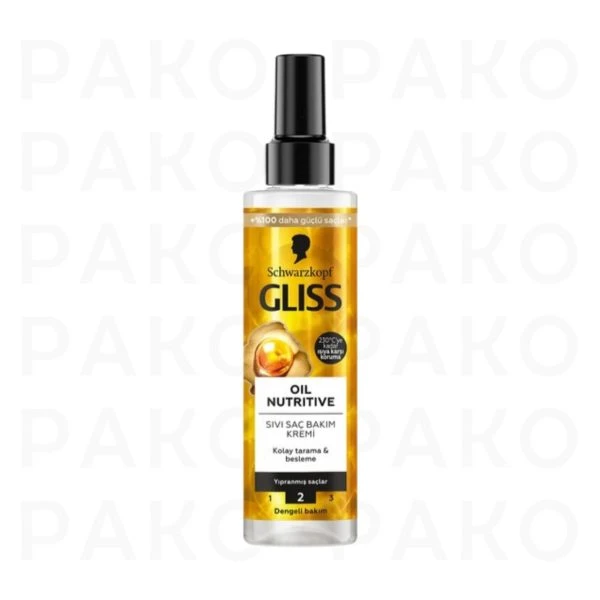 اسپری دو فاز گلیس مدل OIL NUTRITIVE حجم 200 میل