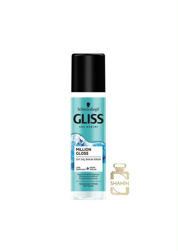 اسپری دوفاز درخشان کننده مناسب موهای کدر و مات گلیس Gliss Million Gloss Spray