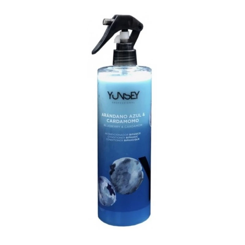اسپری دوفاز مو یانسی مدل Blueberry & Cardamom