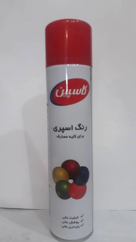 اسپری رنگ قرمز کاسپین