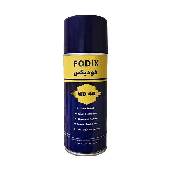 اسپری روان کننده WD-40 فودیکس حجم 400 میلی لیتر