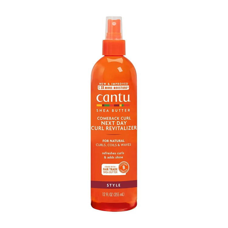اسپری ریفرش شی باتر کنتو Cantu Comeback Curl Next Day Curl Revitalizer 355ml