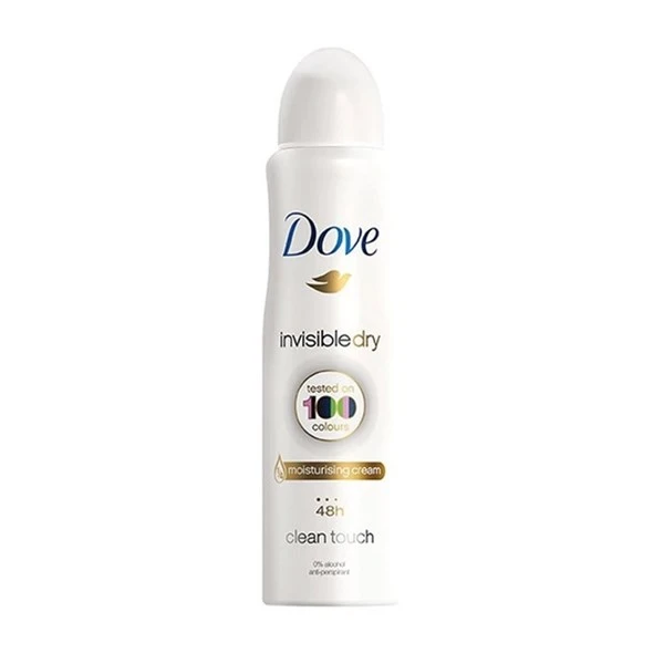 اسپری زنانه داو سری Invisible Dry مدل Clean Touch