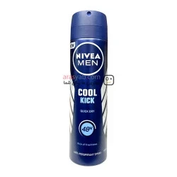اسپری زیربغل مردانه نیوا Nivea men مدل Cool Kick حجم 150 میلی