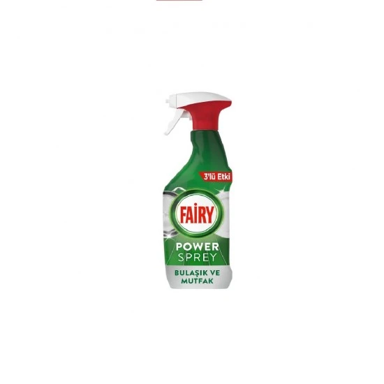 اسپری سه کاره پاک کننده و جرم گیر FAIRY مدل POWER SPREY حجم 500 میل