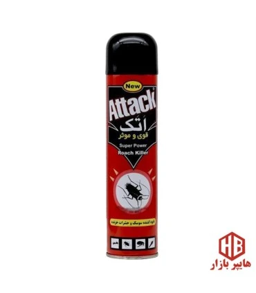 اسپری سوسک کش 400 میل قرمز اتک