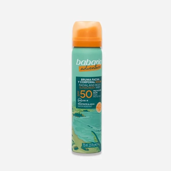 اسپری ضد آفتاب صورت SPF 50 باباریا Limited