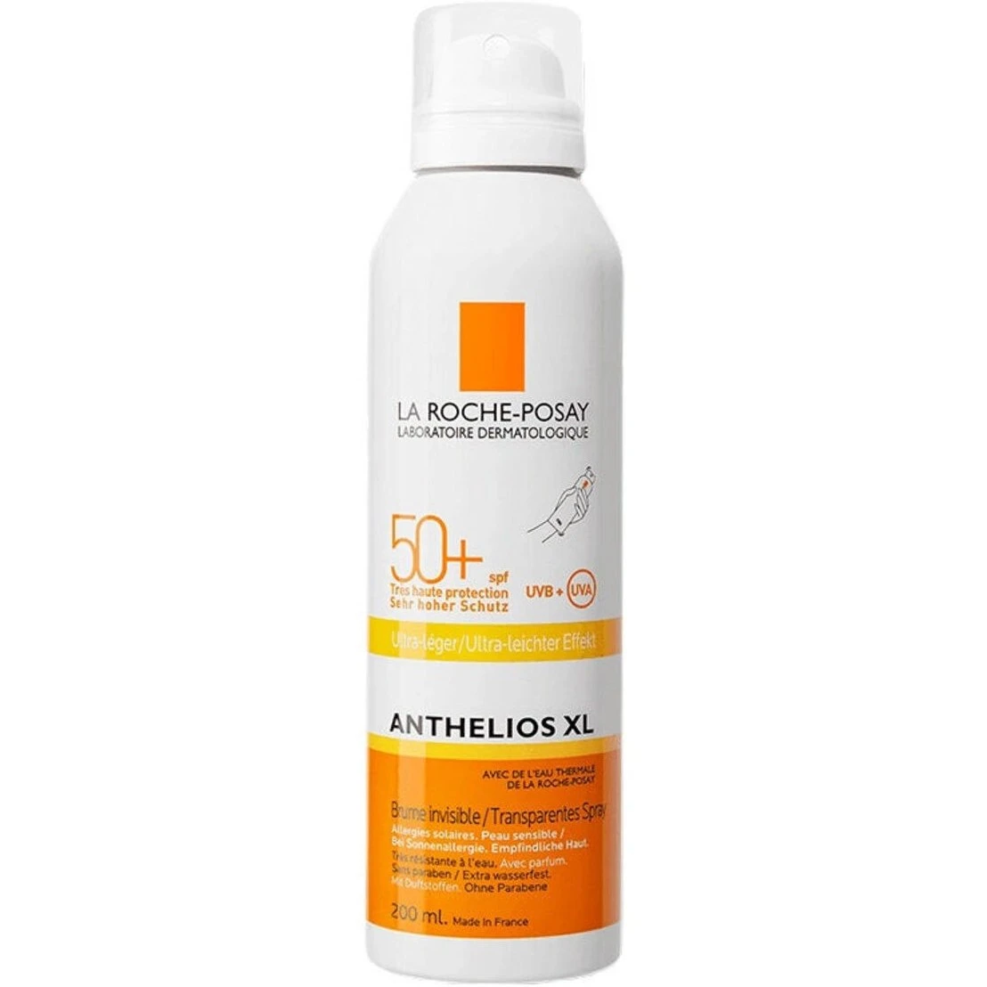 اسپری ضد آفتاب لاروش پوزای مدل ULTRA LIGHT